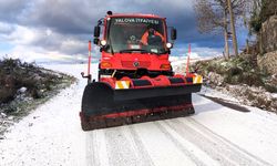 Yalova’da Tuzlama Çalışmaları Gece Boyunca Aralıksız Devam Etti