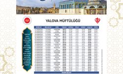 2026 Yılı Yalova Ramazan İmsakiyesi Açıklandı