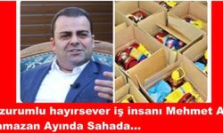 Erzurumlu iş insanından Ramazan’da yüzlerce aileye yardım