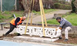 Çiftlikköy Sahilinde Teknoloji Dönemi: 3D Beton Yazıcıyla Üretilen Banklar Kullanıma Sunuldu