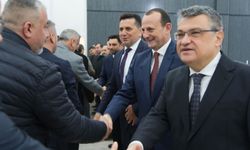 Çiftlikköy’de Bayramlaşma Töreni: Protokol Bir Araya Geldi