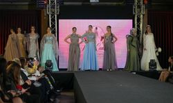 Büşra Canay, Ruse Moda Haftası’nda Abiye Koleksiyonuyla Büyüledi