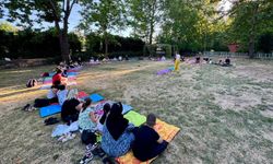 Yalova’da Anne ve Çocuklar Yoga Etkinliğinde Buluştu