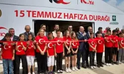 Osmaniye’de 15 Temmuz Hafıza Durağı Ziyarete Açıldı
