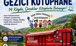 Yalova'da Gezici Çocuk Kütüphanesi 14 Köyde Yaz Tatilinde Çocuklarla Buluşuyor