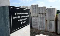 Marmara Depremi Şehitleri Yalova'da Düzenlenecek Etkinliklerle Anılacak
