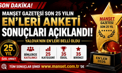 Yalova'da 25 Yılın Enleri Seçildi: İşte Kazanan İsimler