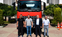 Armutlu Belediyesi Hizmet Filosuna Yeni Altyapı Aracı Eklendi