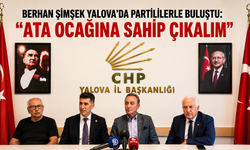 Berhan Şimşek Yalova'da Açıklamalarda Bulundu