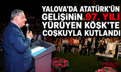 Yalova Yürüyen Köşk'te Atatürk'ün Gelişinin 97. Yılı Kutlandı