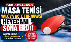 Evoq Uluslararası Masa Tenisi Turnuvası Sona Erdi