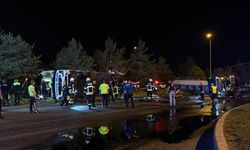 Kayseri'de Otobüs ile Tanker Çarpıştı: 38 Yaralı
