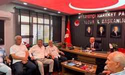MHP Altınova İlçe Teşkilatına Hayırlı Olsun Ziyaretleri