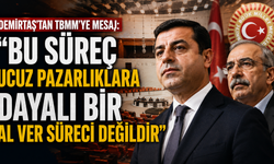 Demirtaş'tan TBMM'ye Tarihi Mesaj