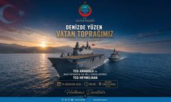 Türkiye’nin İlk Uçak Gemisi TCG ANADOLU Yalova Açıklarında