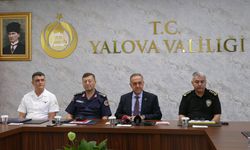 YALOVA VALİLİĞİ 6 AYLIK GÜVENLİK BİLANÇOSUNU PAYLAŞTI