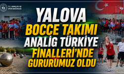 Yalova Bocce Takımı Ordu'daki Finallerde Alkış Aldı