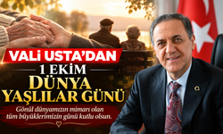 Vali Usta’dan 1 Ekim Dünya Yaşlılar Günü Mesajı: “Başımızdan Eksik Etmesin”