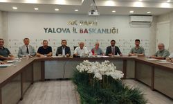 AK Parti Yalova İl Genel Meclisi Eylül Ayı Grup Toplantısı Gerçekleştirildi