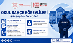 Okul Bahçe Görevlileri İçin TYP Başvuruları Başladı: Son Tarih 4 Eylül!