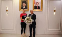 Ece Haraç’a Valilikte Tebrik: Hedef 2028 Olimpiyatları