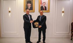 Yalova Emniyet Müdürü Yusuf Topcan, Vali Usta’yı Ziyaret Etti