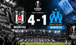 Beşiktaş’tan Marsilya karşısında Avrupa’da farklı galibiyet