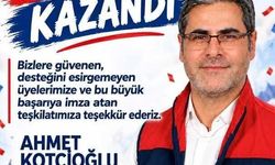 Ahmet Kotcioğlu’ndan Seçim Sonrası Teşekkür Mesajı: “Biz Büyük Bir Aileyiz”
