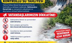 ⚠️ YALOVA’DA KRİTİK UYARI! GÖKÇE BARAJI’NDA KONTROLLÜ SU TAHLİYESİ