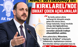 Ahmet Büyükgümüş’ten Kırklareli’nde Teşkilat ve Birlik Mesajı