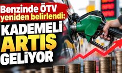 Benzinde ÖTV üç aşamada artacak