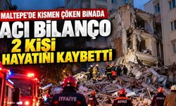 Maltepe’de kısmen çöken binada acı bilanço: 2 kişi hayatını kaybetti