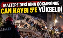 Maltepe’deki Bina Çökmesinde Can Kaybı 5’e Yükseldi