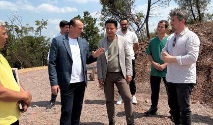 Başkan Yele Barınak Çalışmalarını Yerinde Gördü