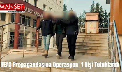 DEAŞ Propagandasına Operasyon: 1 Kişi Tutuklandı