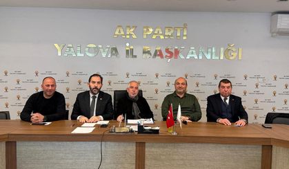 AK Parti Yalova Teşkilatından Çınarcık İçin Değerlendirme Toplantısı