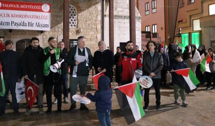 “Aksa’ya Sahip Çık” Çağrısı: Mescid-i Aksa ve Gazze İçin Sert Basın Açıklaması