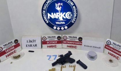 Yalova ve İstanbul’da Narkotik Operasyonu: 4 Tutuklama