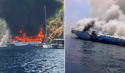 Gezi Teknesinde Yangın, 115 Yolcu Denize Atladı