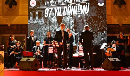 Protokol Termal'de Buluştu: Atatürk’ün Gelişinin 97. Yılı Kutlandı
