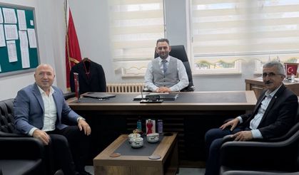 Hacı Ali Saruhan Okulu’na Anlamlı Ziyaret: Eğitim ve Öğrenciler Konuşuldu