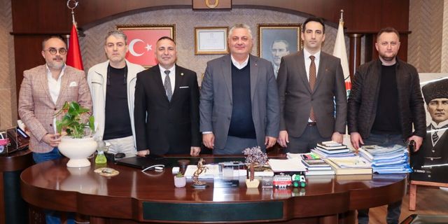 Başkan Mehmet Gürel’e Basın İlan Kurumu ve Gazetecilerden Ziyaret: Yerel Basına Destek Çağrısı