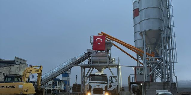Hınıs’a Beton Santrali Yatırımı: Şiyar Bahtiyar Eren Verdiği Sözü Tuttu