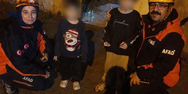 Sugören Köyü’nde çöken odunlukta mahsur kalan vatandaş kurtarıldı