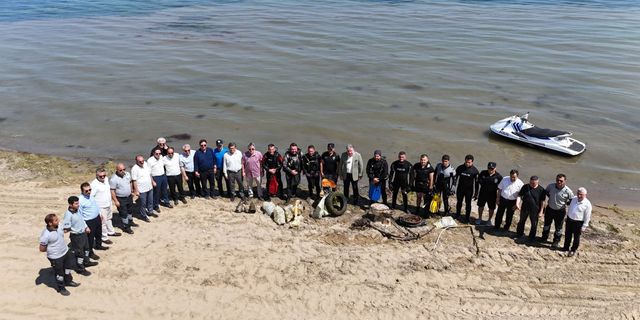 MARMARA DENİZİ İÇİN ORTAK HAREKET: YALOVA’DA SUALTI VE KIYI TEMİZLİĞİ GERÇEKLEŞTİRİLDİ