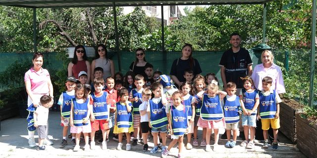 Çiftlikköy'de Miniklere Sıfır Atık Eğitimi: Geri Dönüşümü Yerinde Öğrendiler