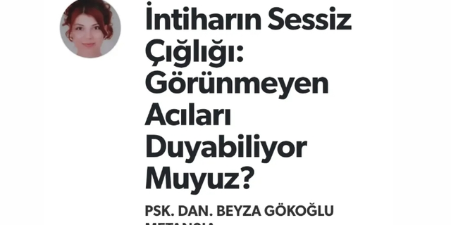İntiharın Sessiz Çığlığı: Görünmeyen Acıları Duyabiliyor Muyuz?