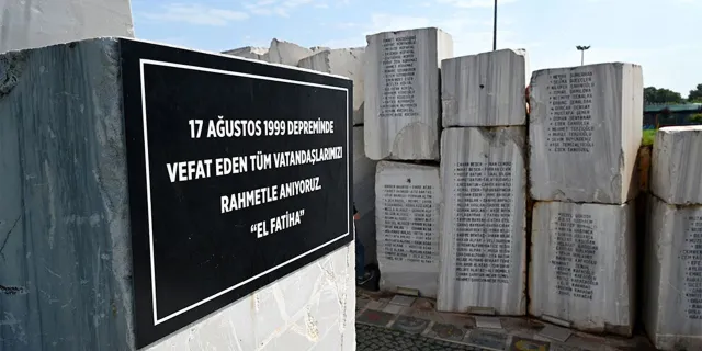 Marmara Depremi Şehitleri Yalova'da Düzenlenecek Etkinliklerle Anılacak