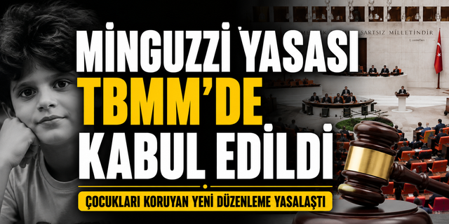 "Minguzzi Yasası" TBMM Genel Kurulu'nda Kabul Edildi