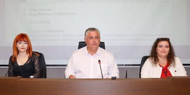 Yalova Belediye Meclisi Eylül Ayı Olağan Toplantısı Tamamlandı: Önemli Kararlar Alındı